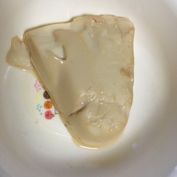 離乳食 煮豆腐